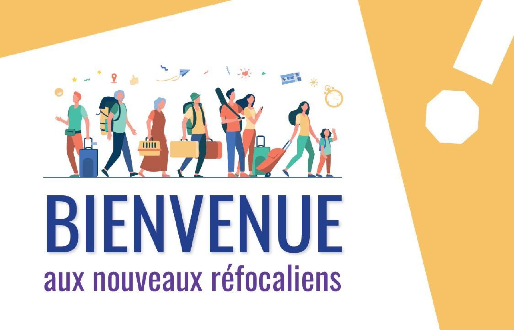 Affiche des nouveaux arrivants