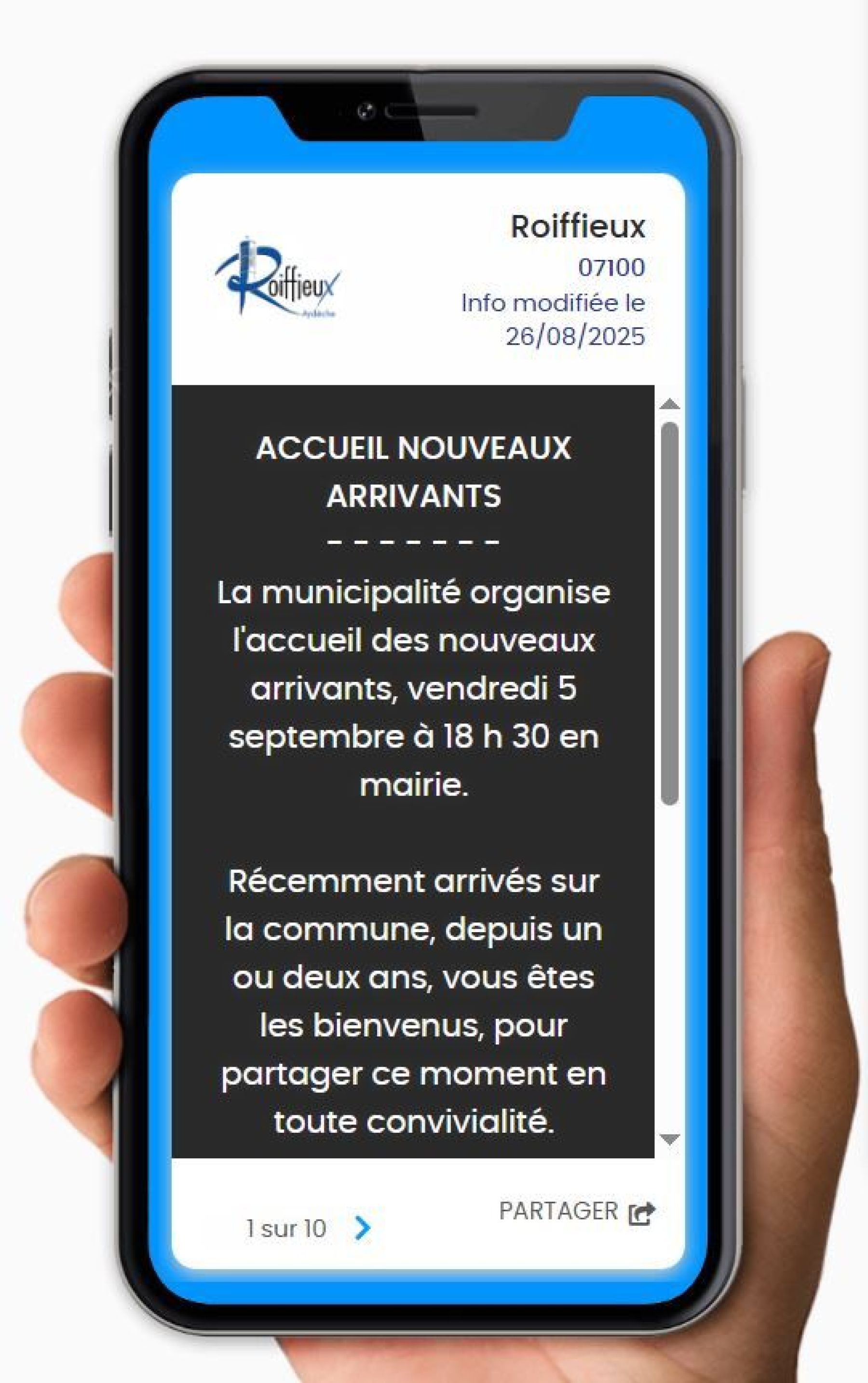 Panneau pocket