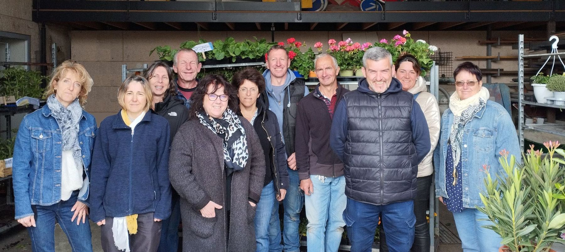 agents communaux de la mairie de Roiffieux