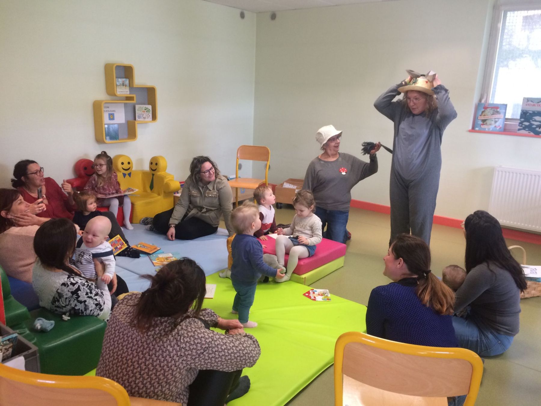 animation à la bibliothèque