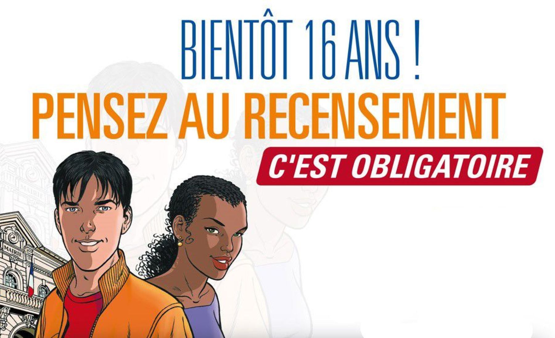 Recensement obligatoire à 16 ans