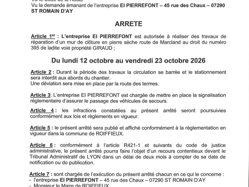 56/2026 EI PIERREFONT