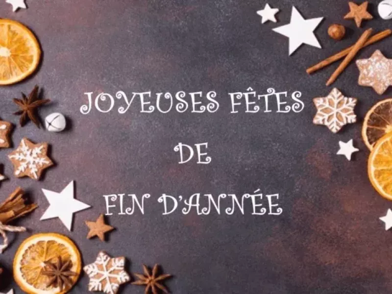 Fermeture de fin d'année