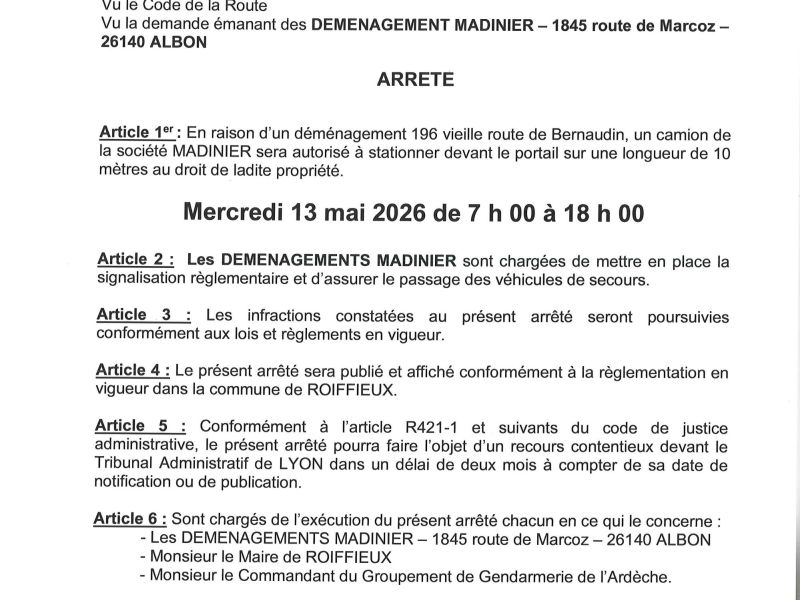 36/2026 MADINIER