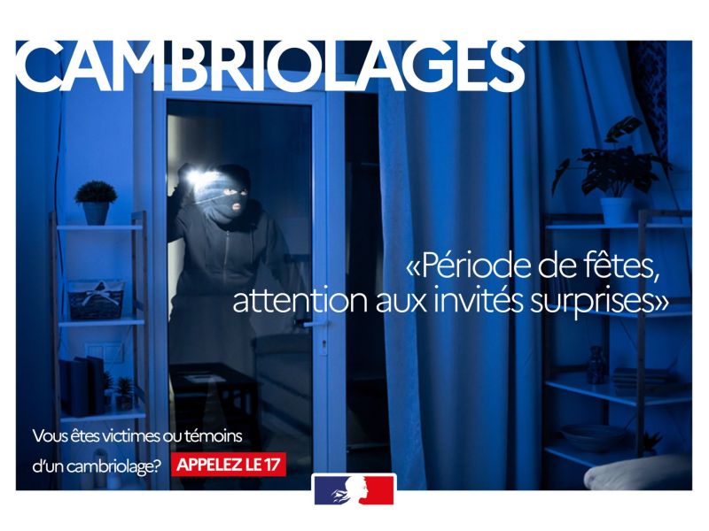 Lutte contre les cambriolages