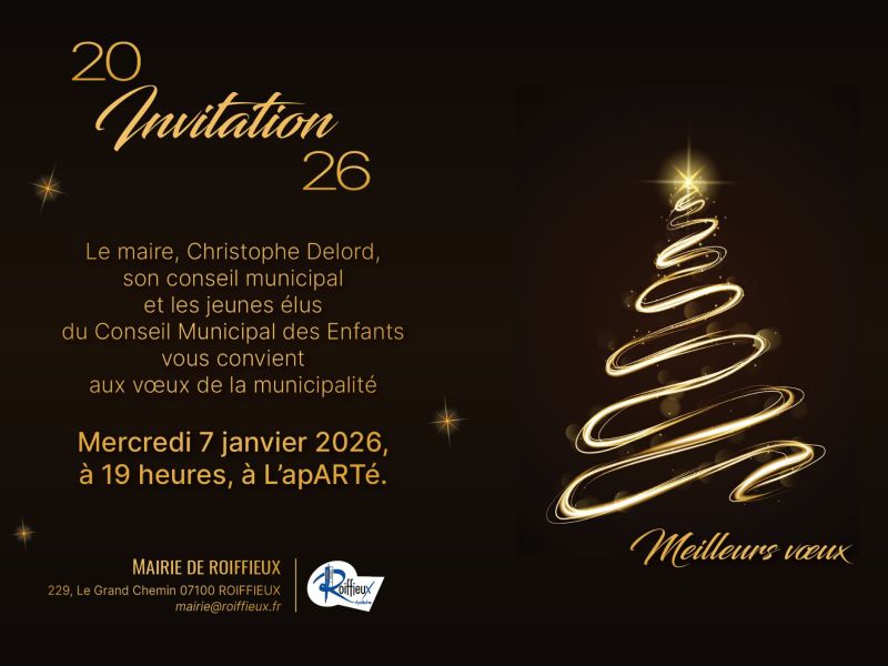 Vœux de la municipalité